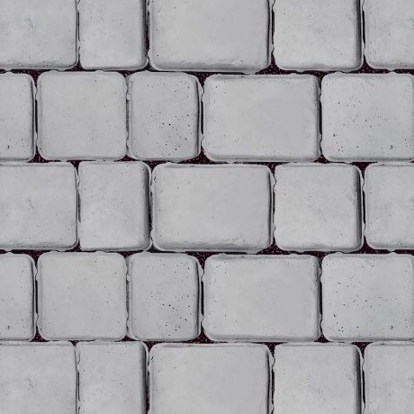 Semmelrock dlažba BRADSTONE COBBLE – popolavo sivá